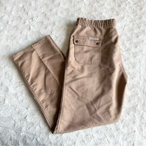 Vintage Levis Pants Mens 37x30 Tan Workwear Talon Zip Straight Leg Utility Retro